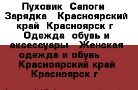 Пуховик. Сапоги.  Зарядка - Красноярский край, Красноярск г. Одежда, обувь и аксессуары » Женская одежда и обувь   . Красноярский край,Красноярск г.